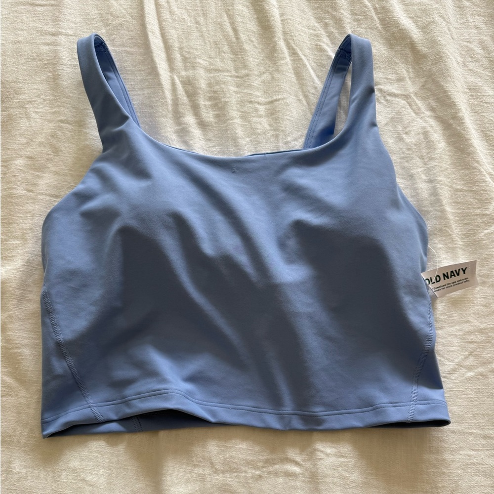 Old Navy Blue athletic tank, size L (NWT!) ✨
